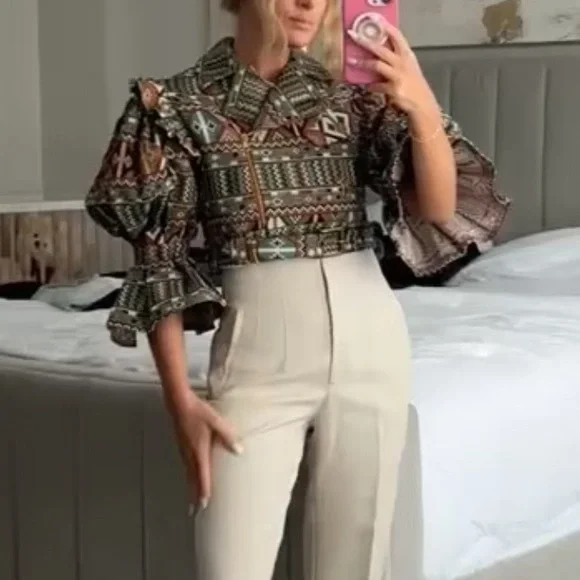 Autumn Adeigbo Cropped Jacket - Picture 5 of 5